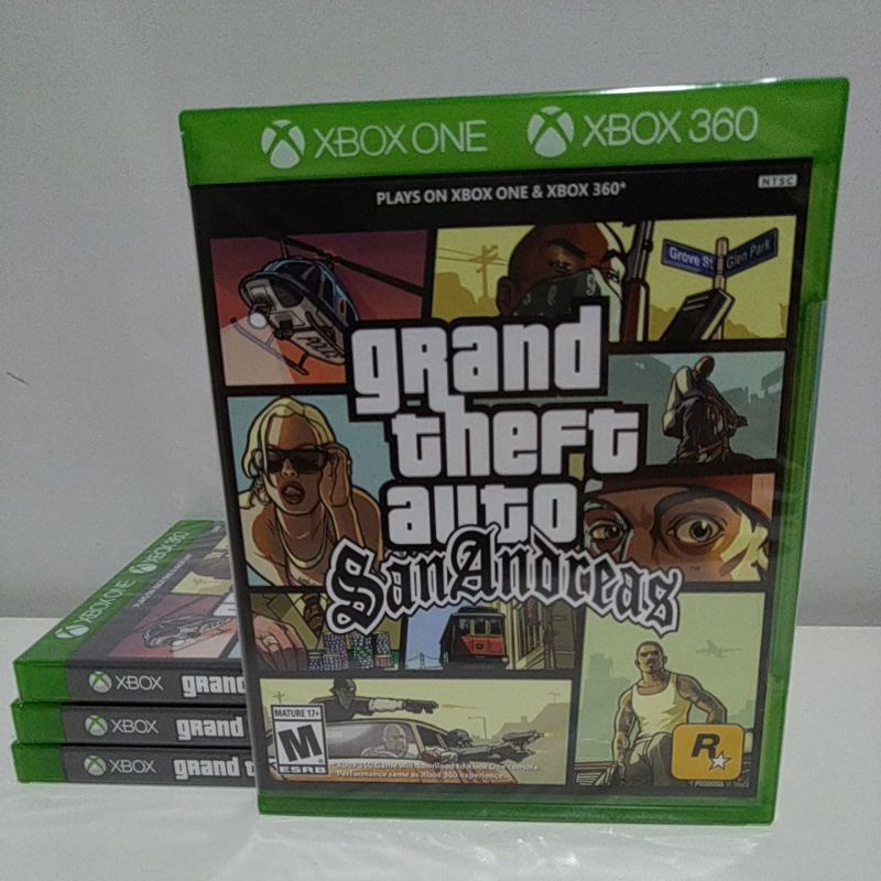 GTA San Andreas - Xbox 360 Mídia Física Usado - Mundo Joy Games - Venda,  Compra e Assistência em Games e Informática