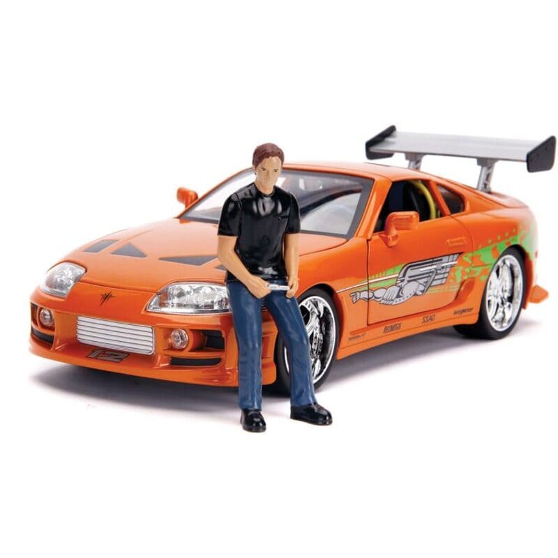 Toyota Supra 1995 Brian 1:18 Jada Toys Velozes Furiosos Led