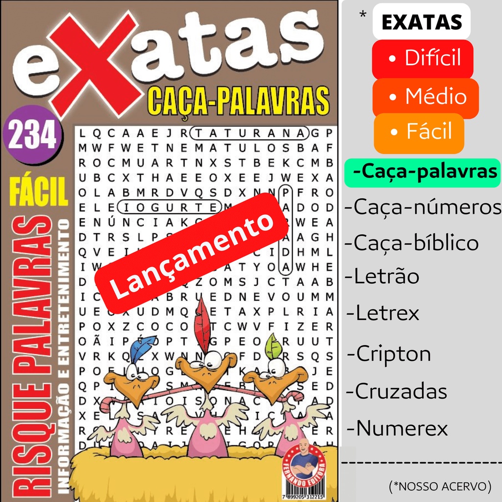 Caça palavras  Passatempos Web