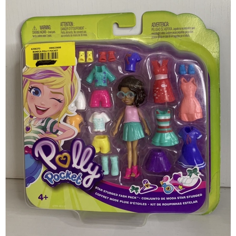 Boneca Polly Pocket Pronta Para Festa Estelar - Mattel - A sua