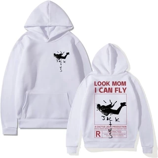 Moletom Blusa Travis Scott Rapper Look Mom I Can Fly Music