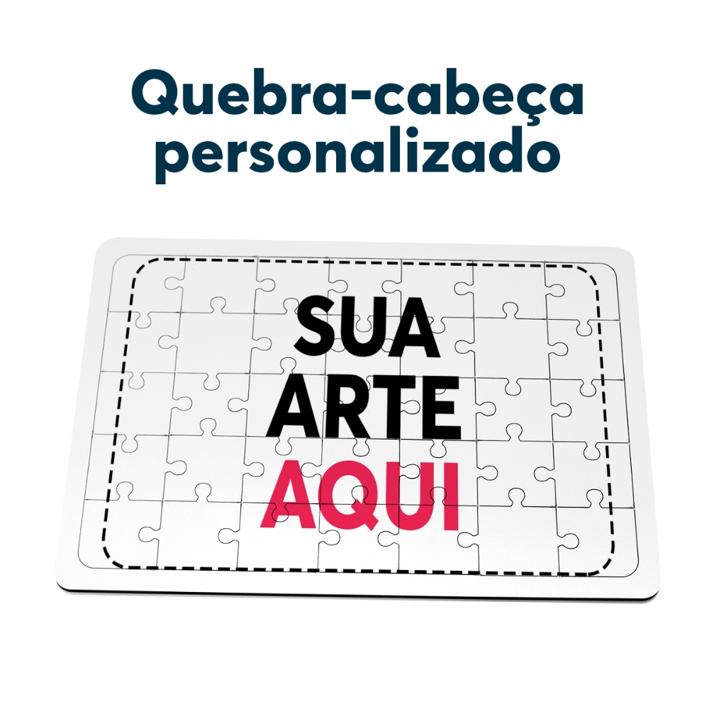 Quebra Cabeça personalizado com suas fotos