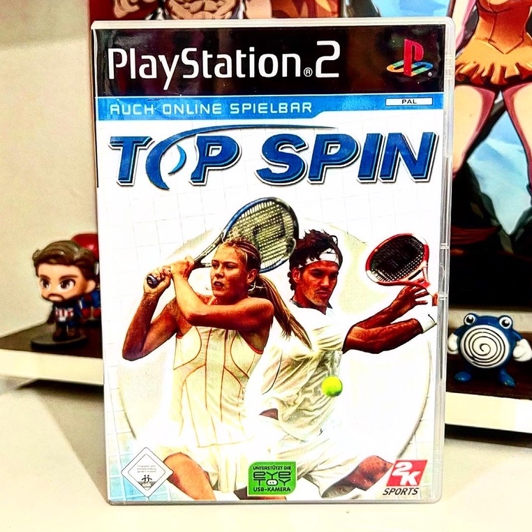Jogos Playstation 2 - Patch - Top Spin - | Shopee Brasil