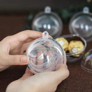 Kit C/12 Esfera Bola Acrílico Lembrança Decoração Festa 8cm em Oferta na Shopee