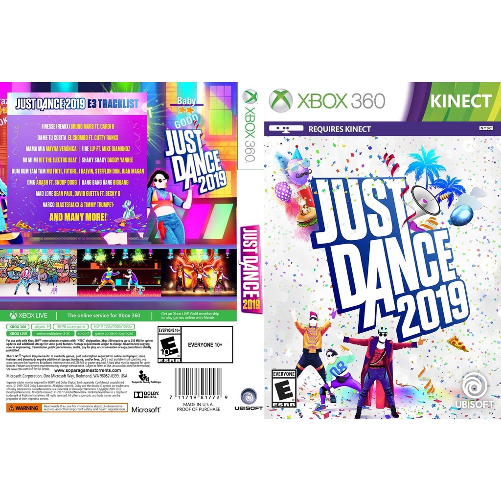 Just Dance 2019 (Xbox 360) Full HD - 1080 