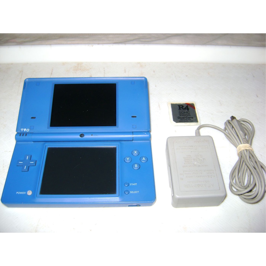 Nintendo Ds Lite Azul + R4 4gb Com Muitos Jogos - Escorrega o Preço