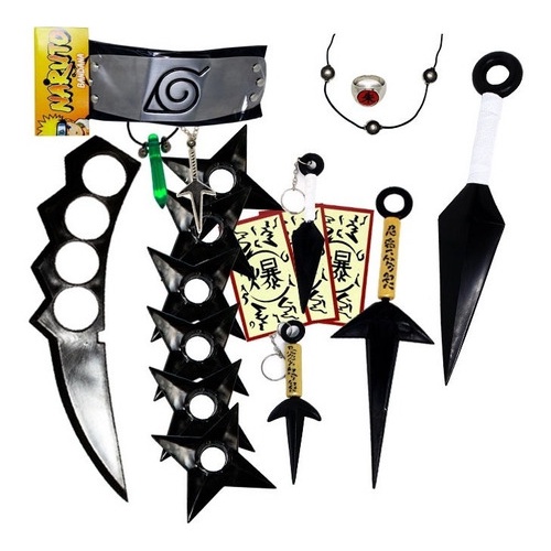 Kunai do Minato e Shuriken - Naruto - Loja Happy Nerd