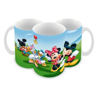 Caneca Mickey Mouse De Polímero Personalizado Modelo 14