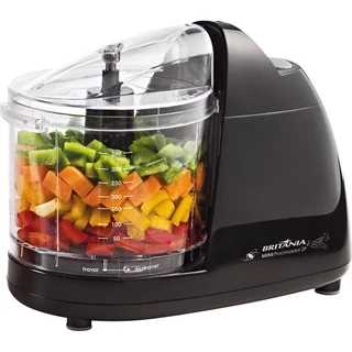 Mini Processador 360ml Britânia Preto 220V
