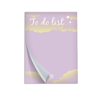 Bloco de Notas DAC Sem Pauta - To do List