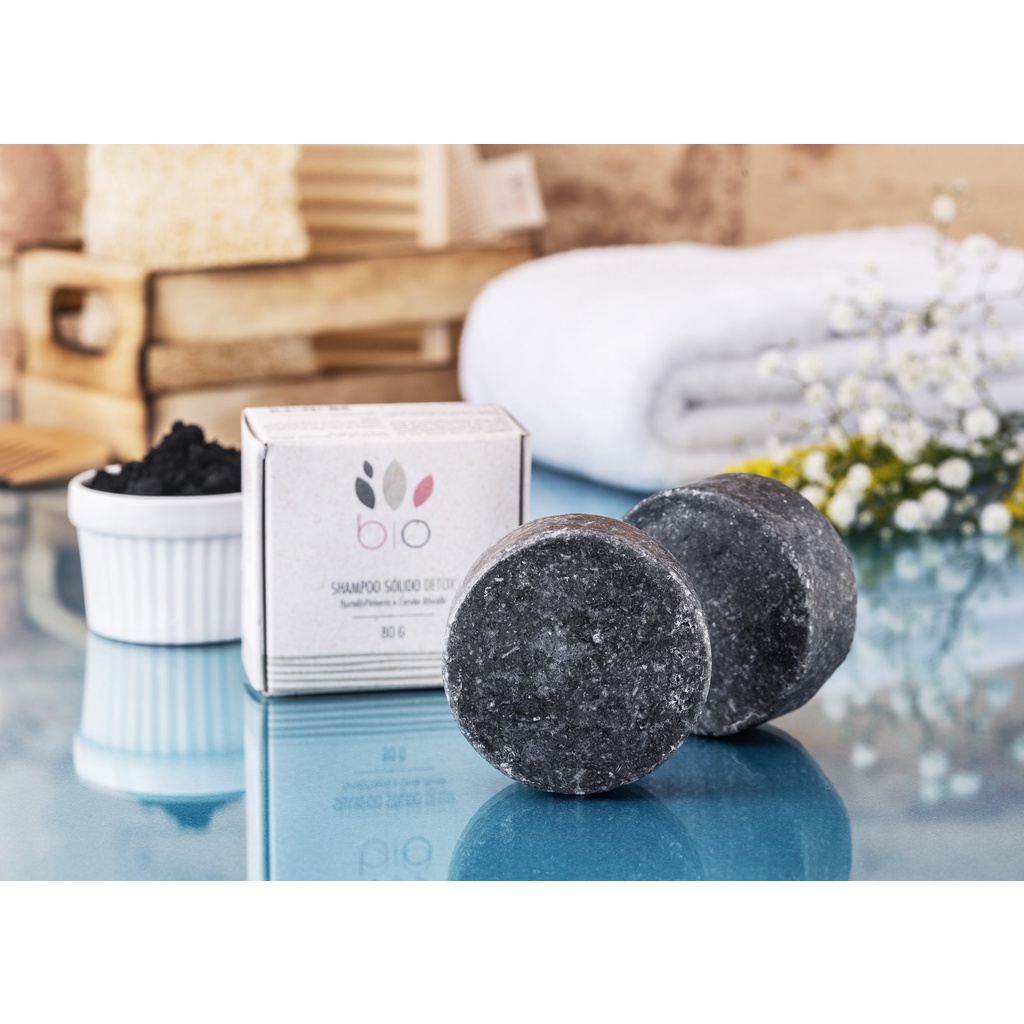 SHAMPOO EM BARRA DETOX 80G Shopee Brasil