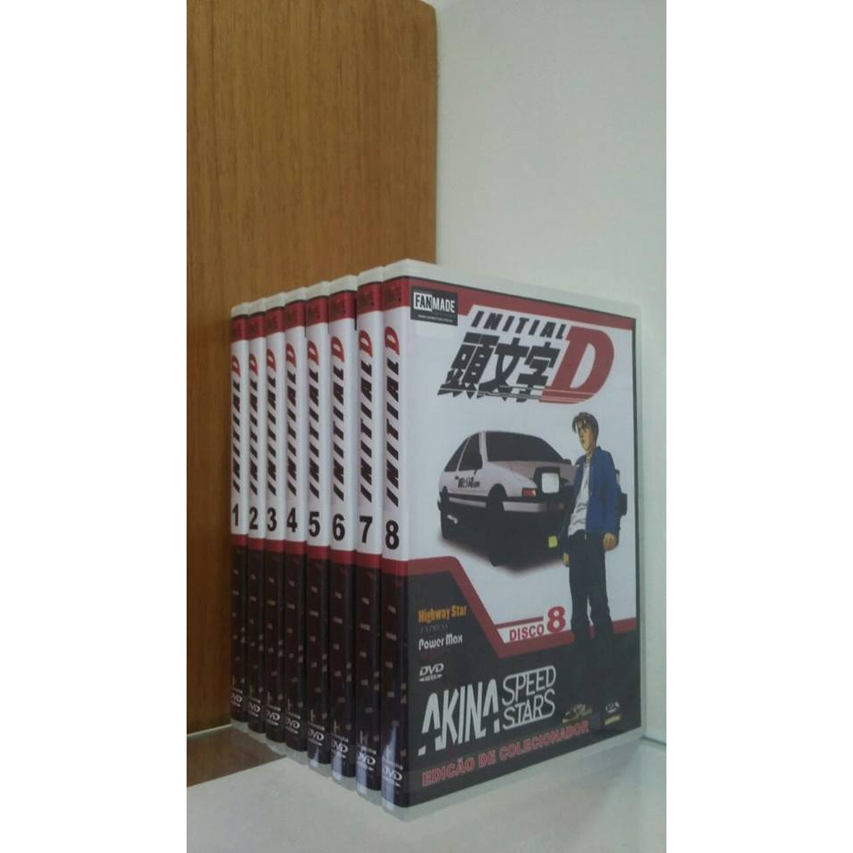 Preços baixos em Initial D Edição de Colecionador DVDs e discos