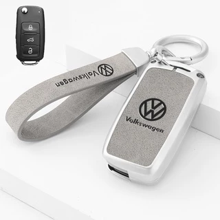 Capa Completa Para Chave De Carro Volkswagen VW Bora Polo Tiguan Jetta Passat B5 B6 B7 Carocha De Golfe Acessórios