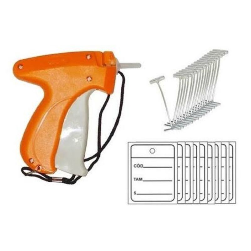 Kit Aplicador de Tag+1000 Etiquetas de preço+1000 Pins | Shopee Brasil