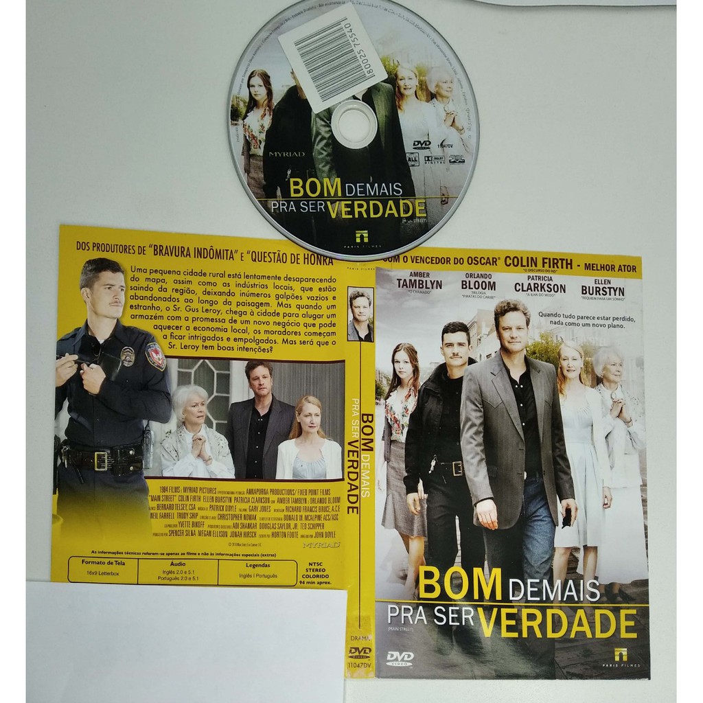 Dvd - Bom Demais Para Ser Verdade - Original | Shopee Brasil