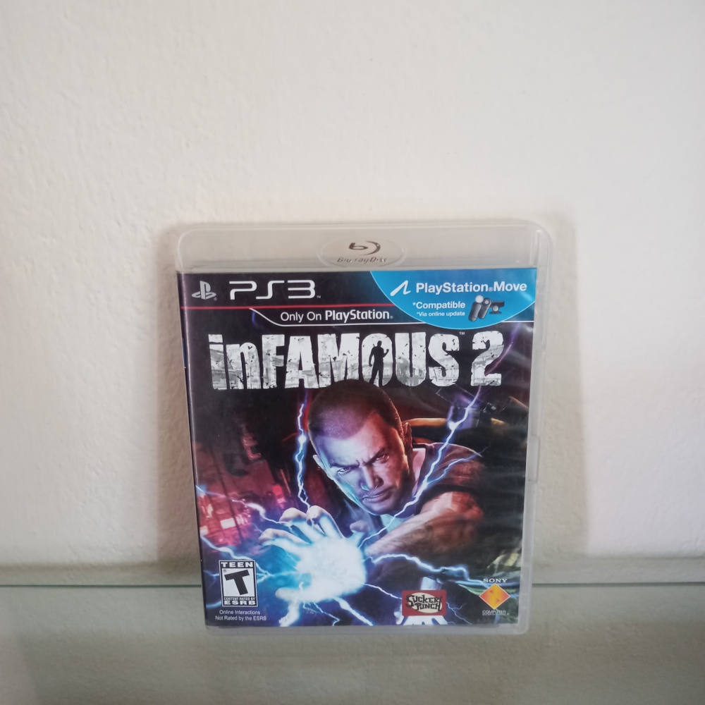 inFAMOUS - (Capa Dura) - Jogo PS3 Midia Fisica | Lojas 99