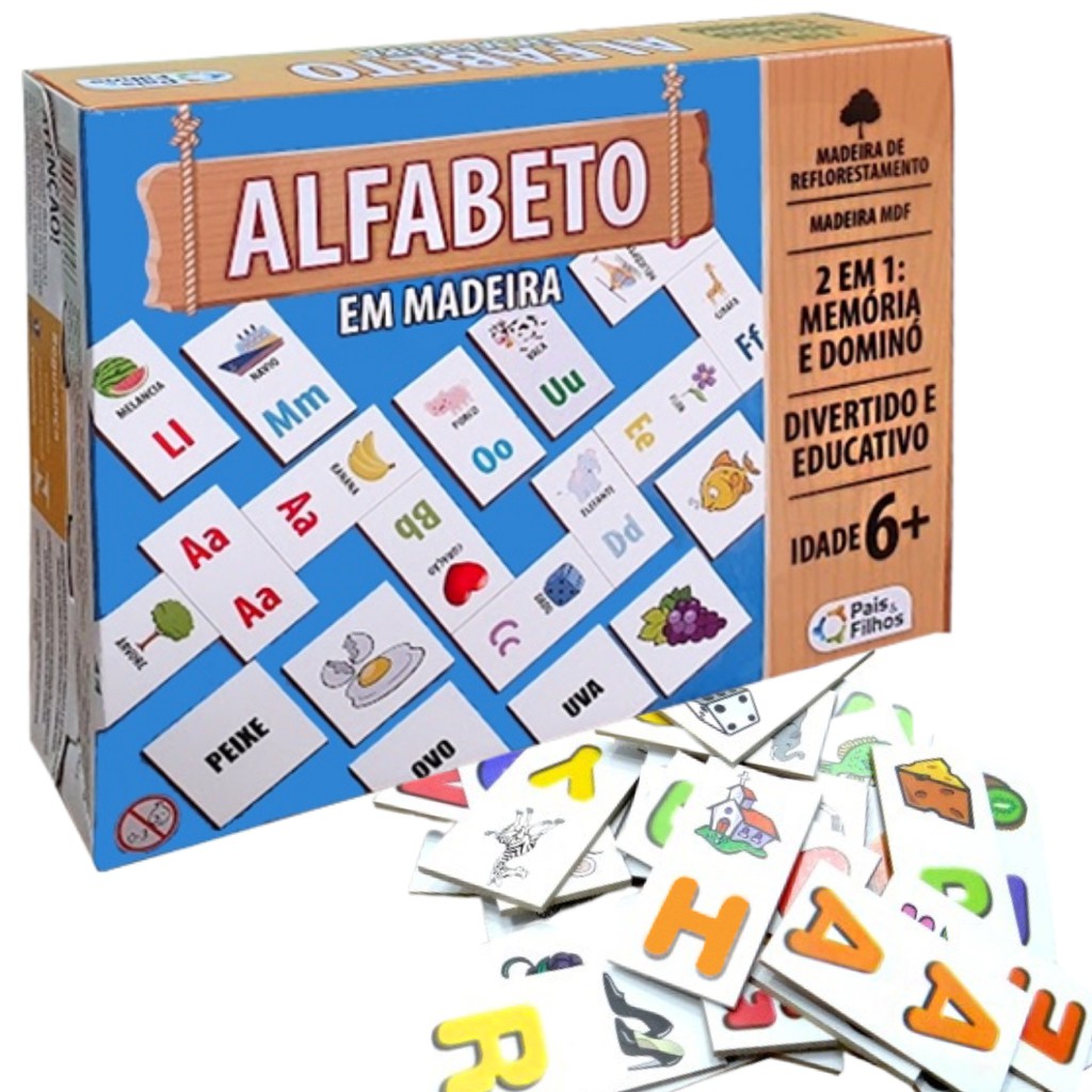 Aprendendo o alfabeto: jogo educativo