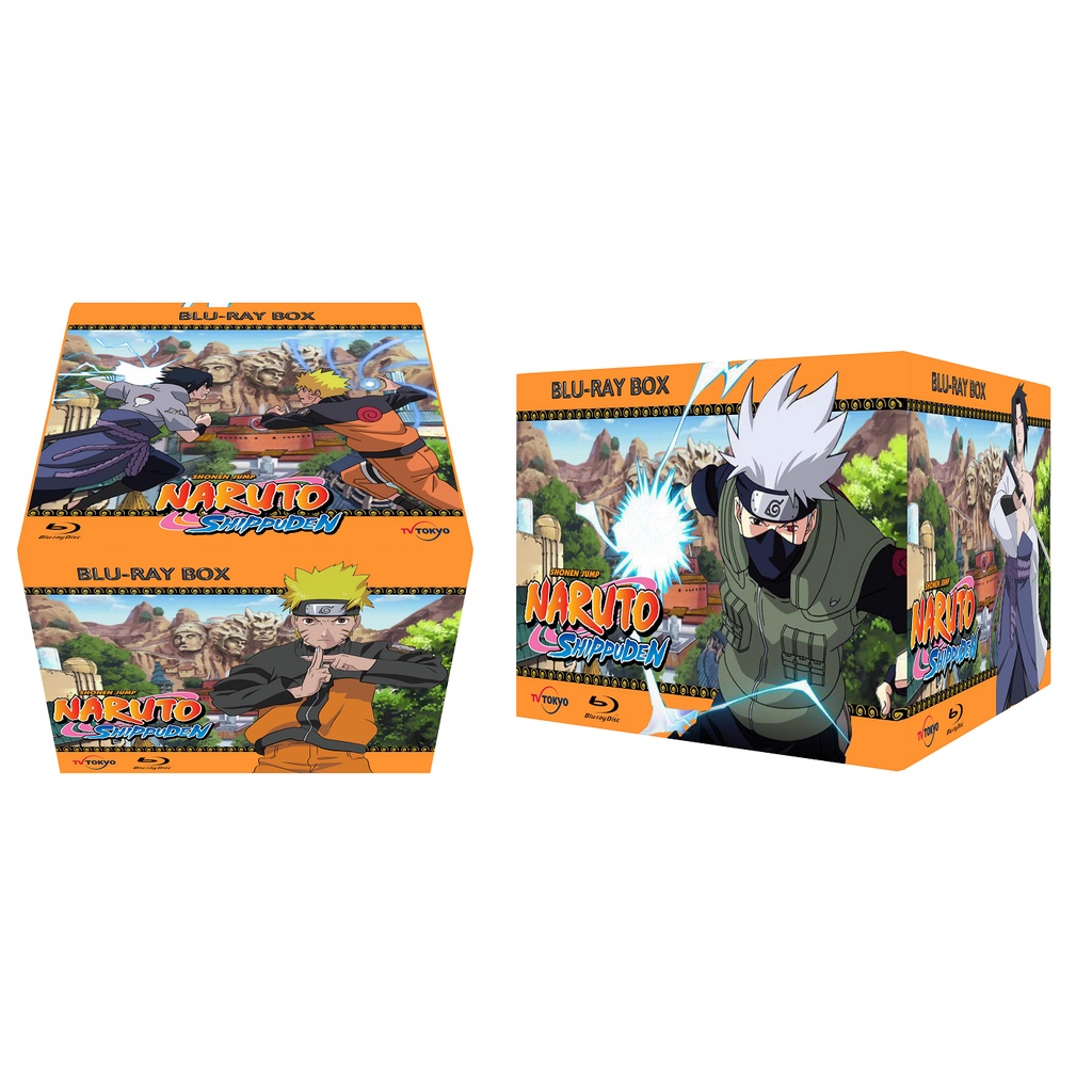 Blu-ray Box Naruto Clássico - Completo + Filmes E Ovas.