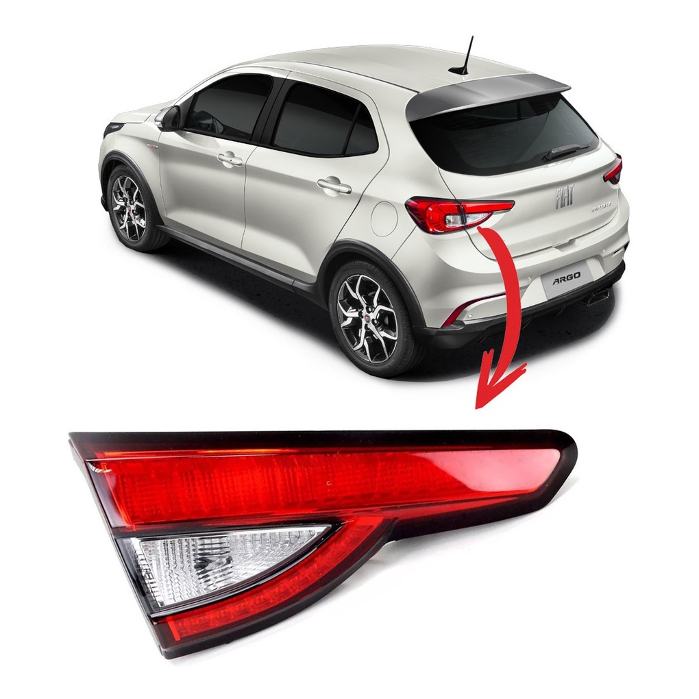 Lanterna Traseira Fiat Argo 2017 2018 2019 2020 2021 Mala | Shopee Brasil