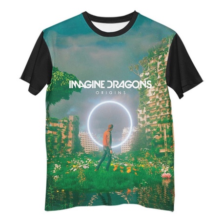 Br Camisa Camiseta Imagine Dragons Album Origins G0952 | Shopee Brasil