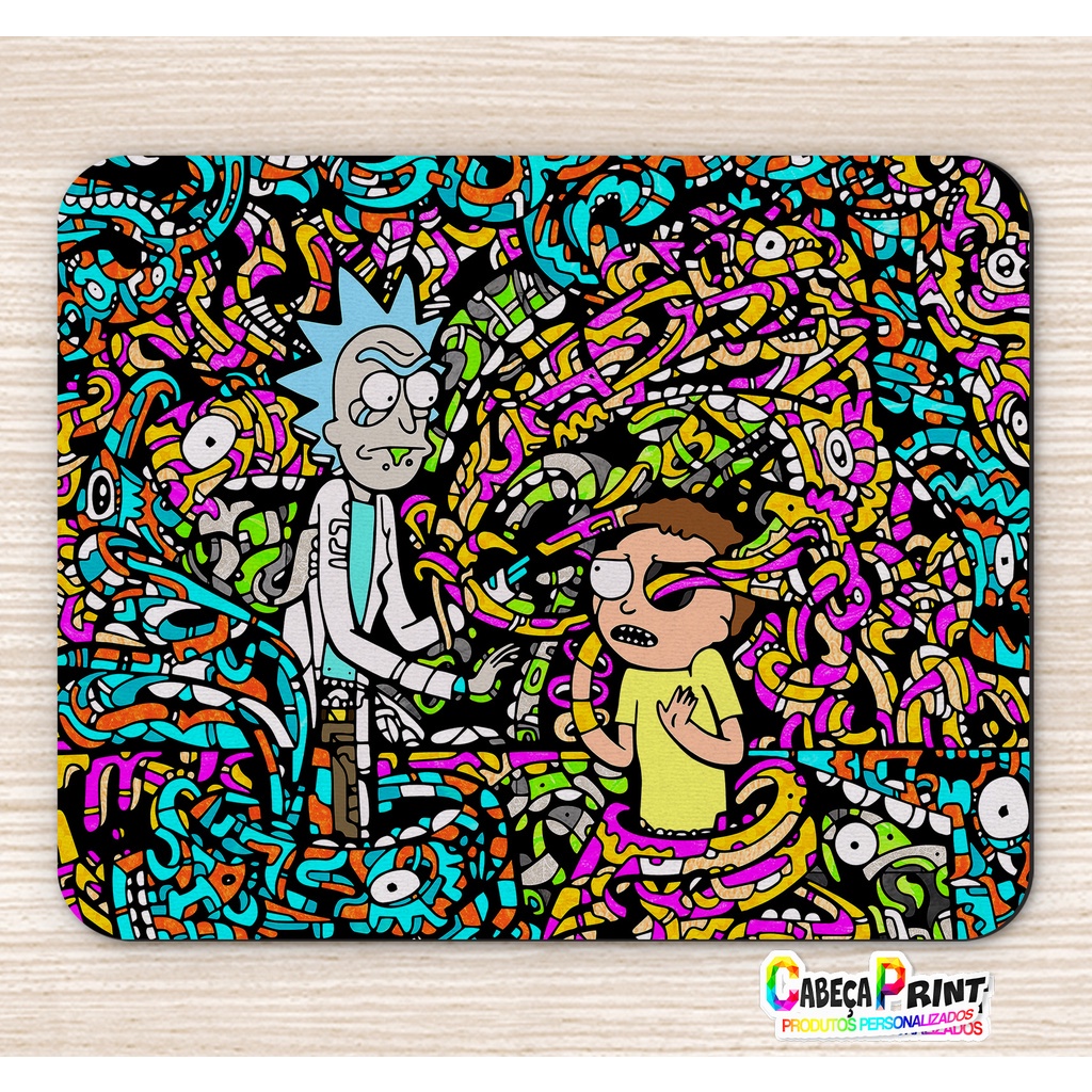 Mouse Pad 20X24 Cm Rick