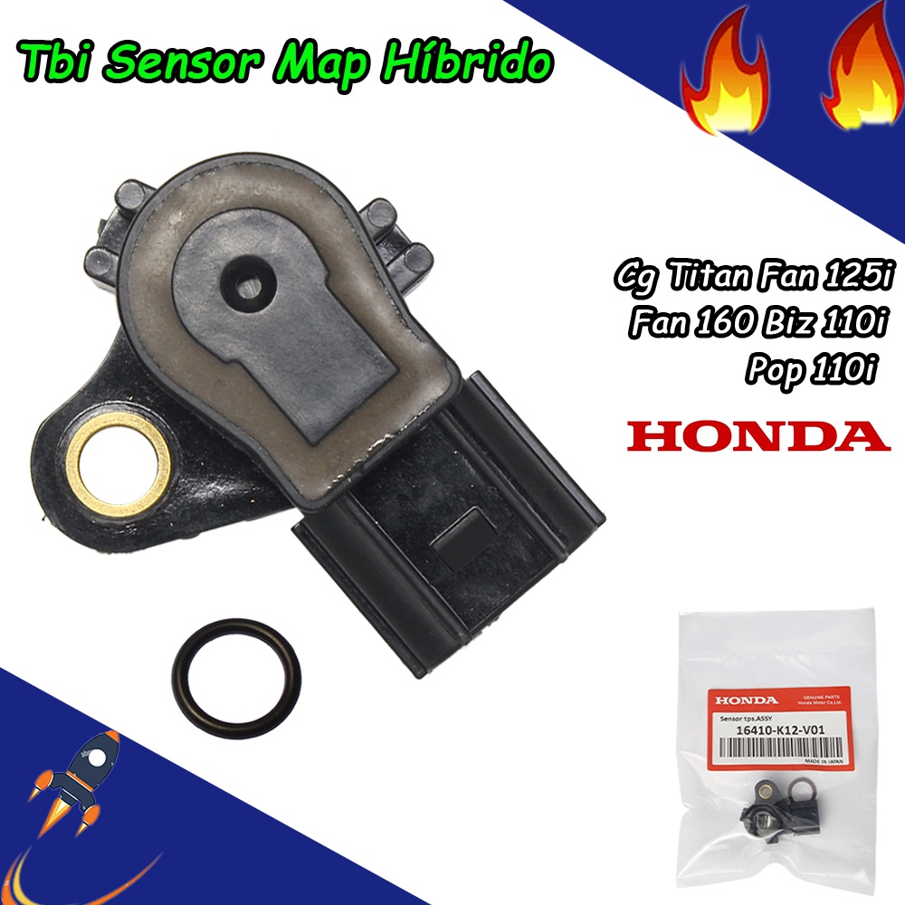 Tbi Start Sensor Map Híbrido Cg Titan Fan 125i Fan 160 Biz 110i Pop