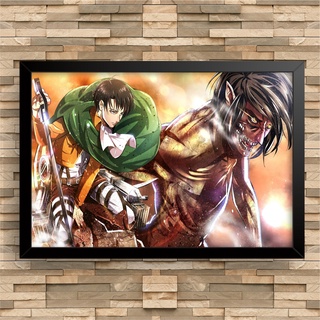 Quadro decorativo Attack on Titan Temporada 3