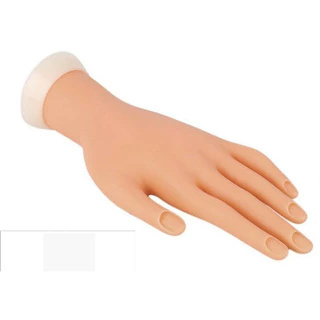 Mão Treino Manicure Unha Acrigel Porcelana Fibra Uv Led em Oferta na Shopee