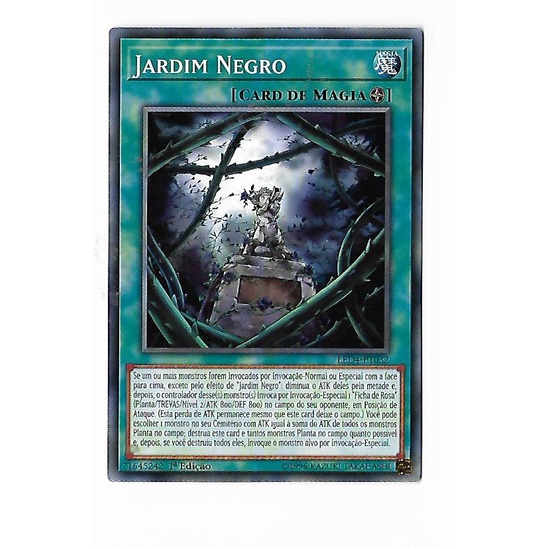 Yu-Gi-Oh Jardim Negro - Comum | Shopee Brasil