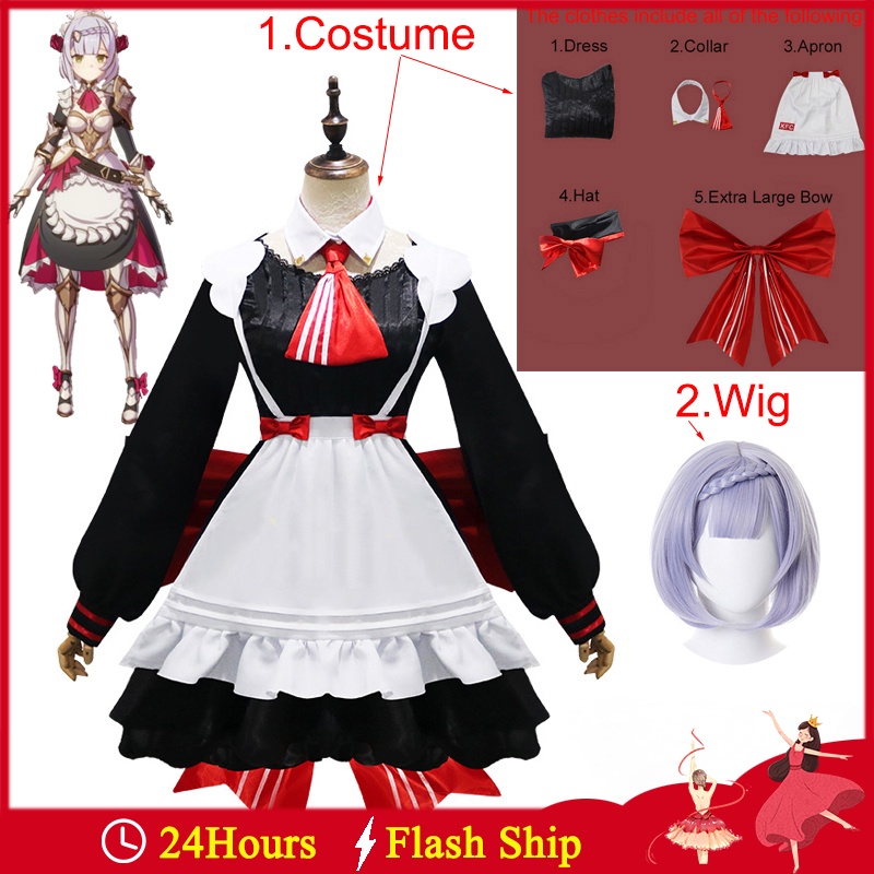 Anime Call of the Night Cosplay Nazuna Nanakusa Lolita Vestido De