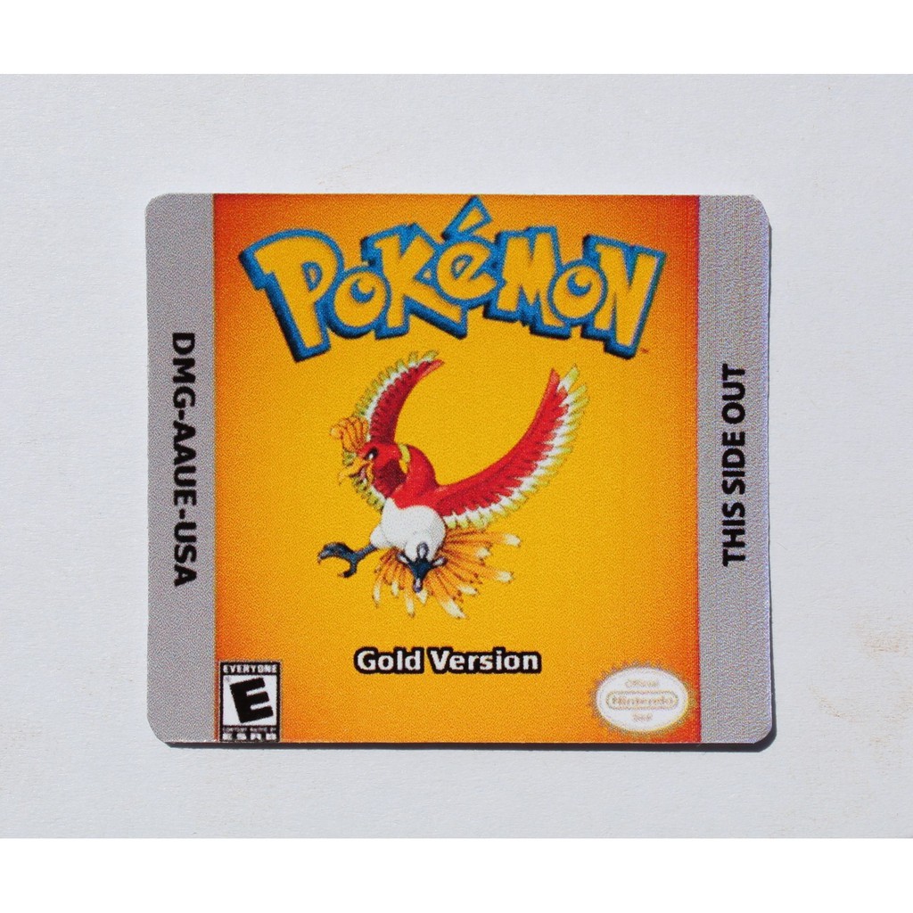 Pokemon Gold Version Game [Game Boy Color]