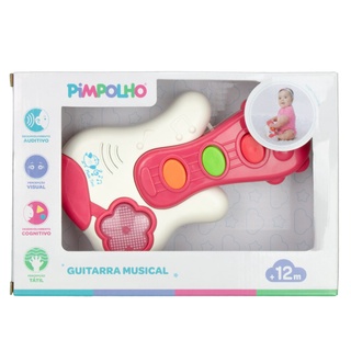 Brinquedo para bebe Guita Musical Pimpolho