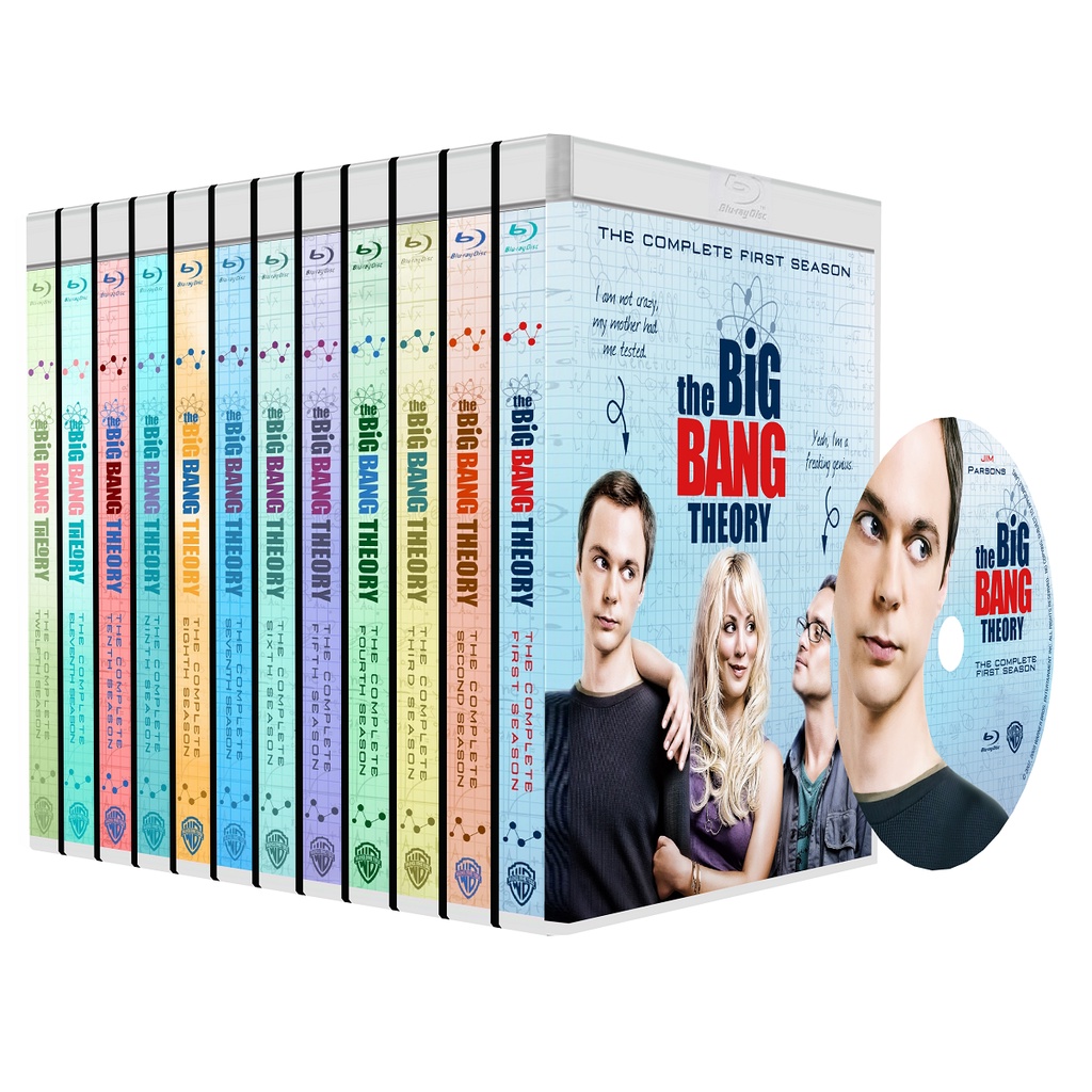 Blu-ray seriado The Big Bang Theory - Big Bang: a teoria - Edição