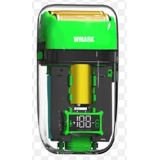 Maquina De Cabelo Shaver Wmark Ng 988 Verde