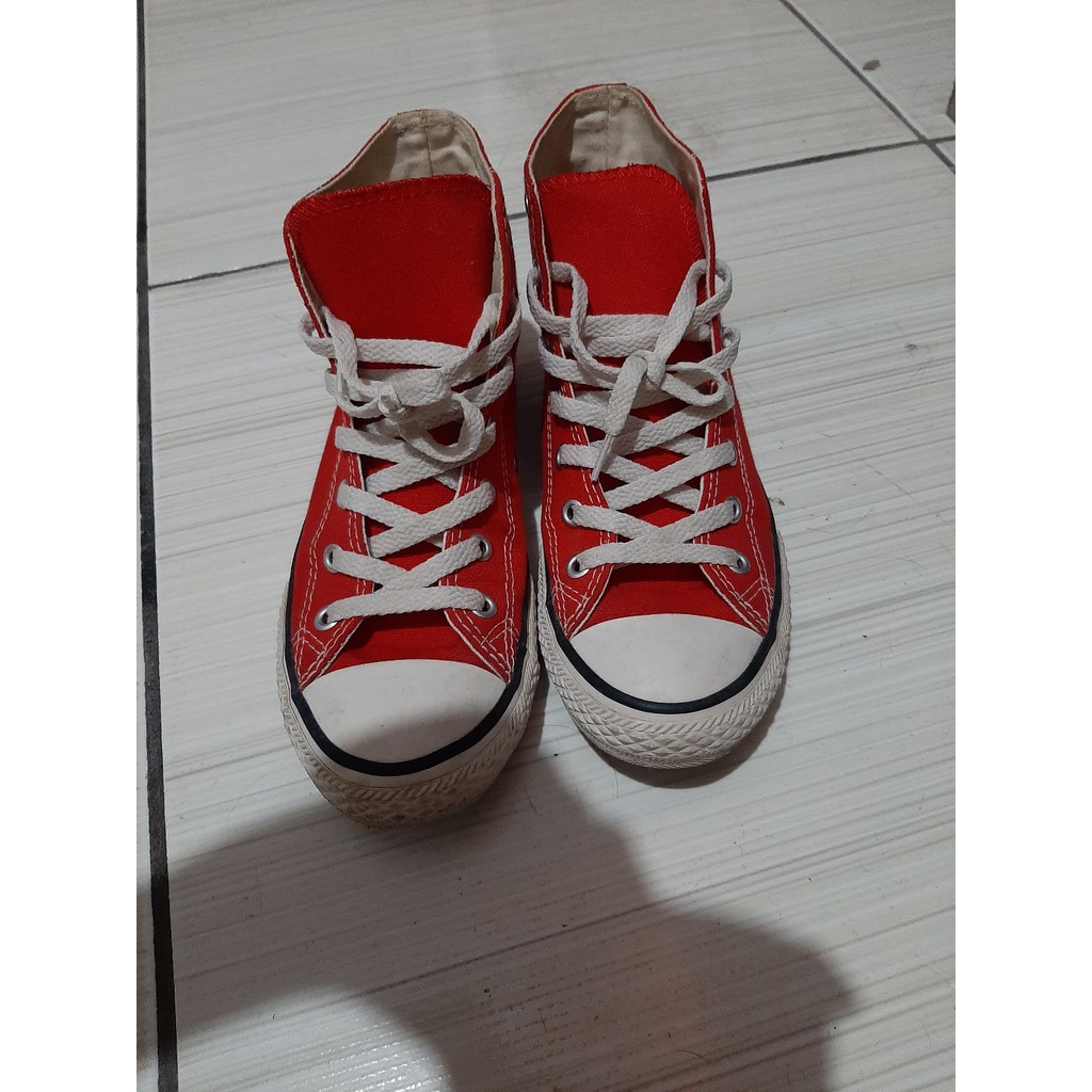 All star best sale vermelho 35