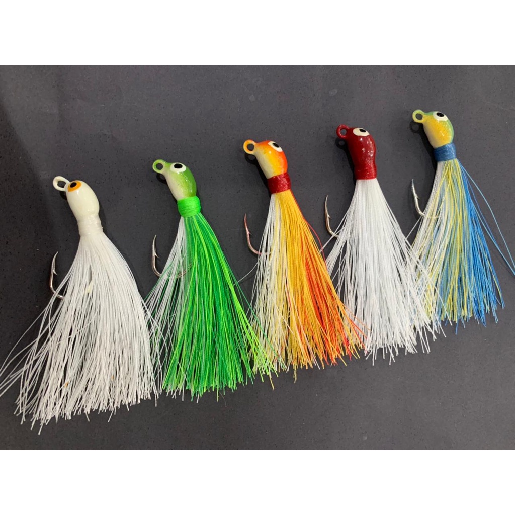 Xuxinha para pesca jig 12g cores variadas