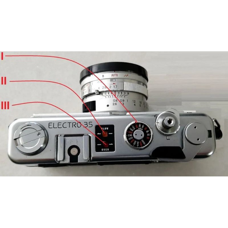 Câmera Analógica Yashica Eletro 35 GSN 50 mm 1:6.3ft | Shopee Brasil