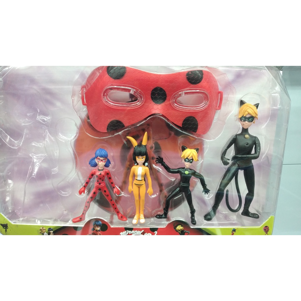 Bonecos Miraculous + Brinquedo Supresa ♡- As Aventuras de Ladybug ...