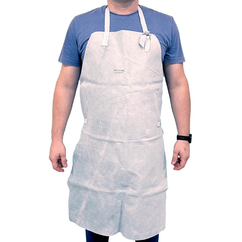 Avental Para Rocadeira Em Couro Com Ca Mik