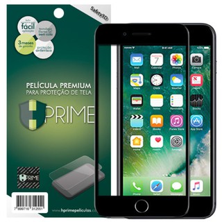 Película Premium Hprime Safety3d iPhone 7 Preto / Branco