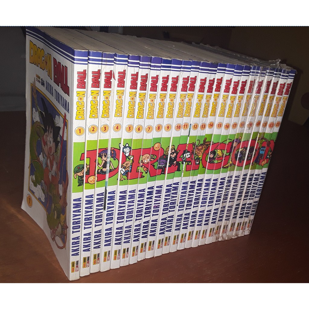 BOX - Dragon Ball - Completo 42 Volumes. (Papel Jornal)