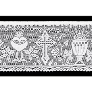 Renda Jaqguard Litúrgica Para Altar Cálice