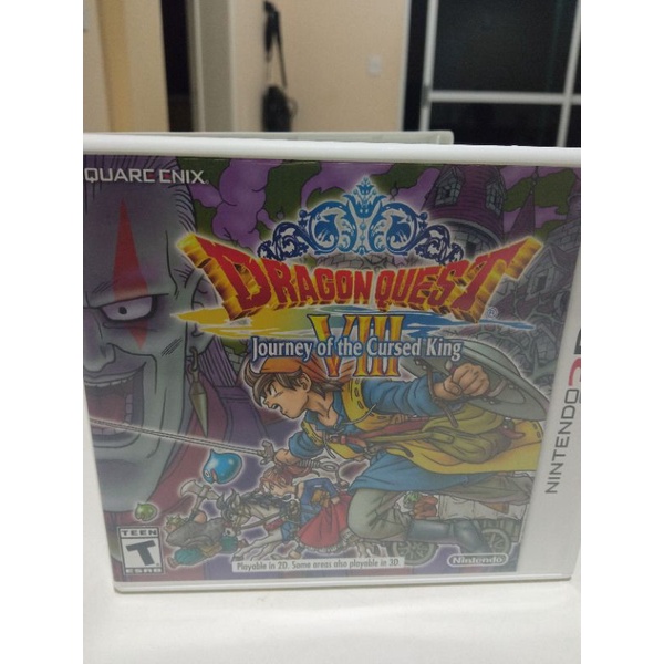 Dragon Quest VIII 8 Journey of The Cursed King Nintendo 3DS Original