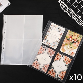 A4 Photocard Binder 9 Mangas De Bolso KPOP Album PP Páginas