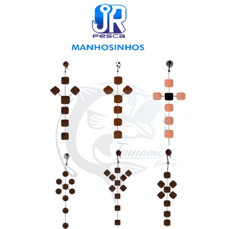 Manhoso Jr Pesca Selecionada Com Varios Modelos