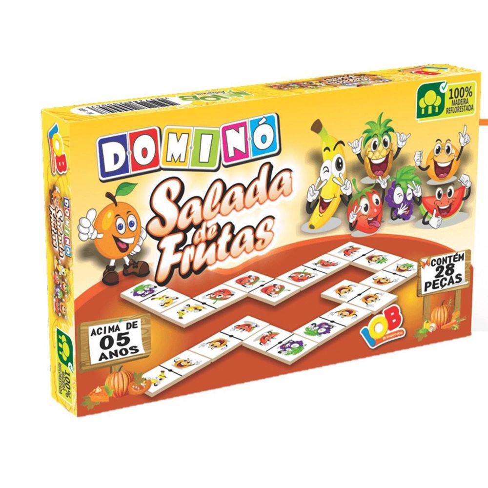 DOMINO DE FRUTAS - Brinquedos Pé de Jacaré