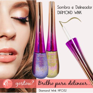 Sombra Liquida Diamond Wink D´hermosa Hf032