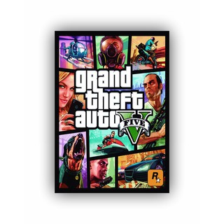 GTA San Andreas Poster Adesivo A3 (29,7x42cm), GTA SA, Grand Theft Auto  GAME JOGO