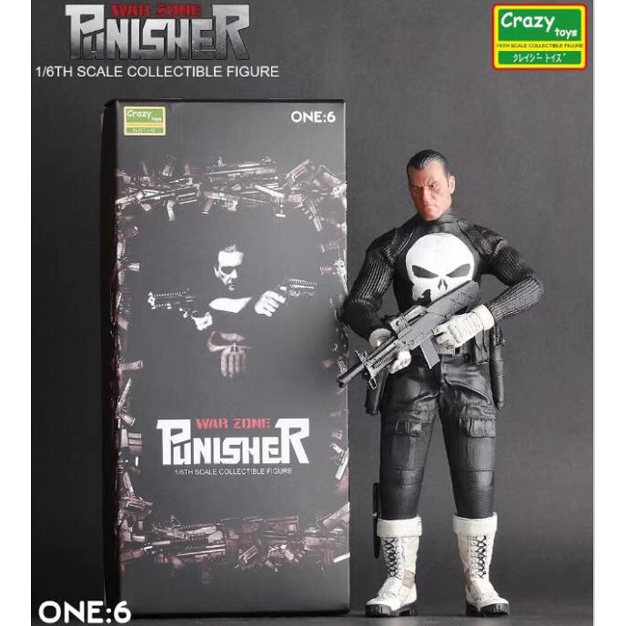 Action Figure Crazy Toys Original Boneco Justiceiro Punisher Marvel ...