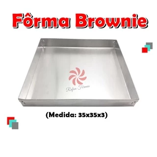 FORMA assadeira paRA BROWNIE - 35X35X3